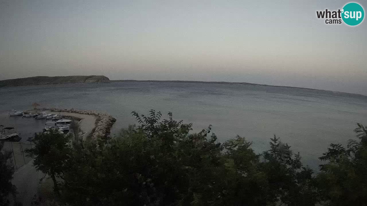 Camping Odmoree camera en vivo Ražanac – Dalmacia