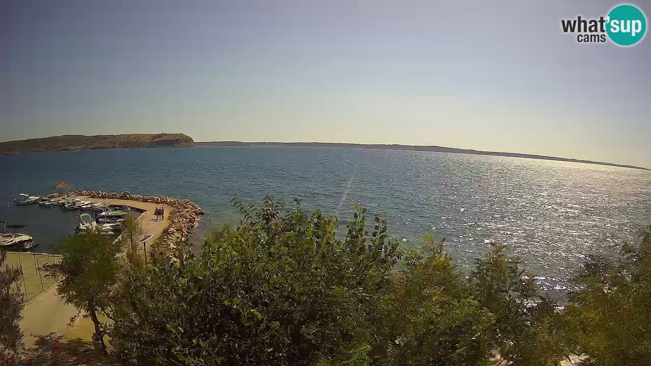 Camping Odmoree webcam Ražanac – Dalmatia