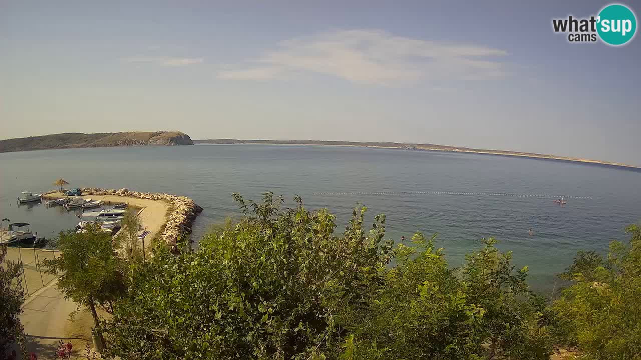 Camping Odmoree live webcam Ražanac – Dalmatien