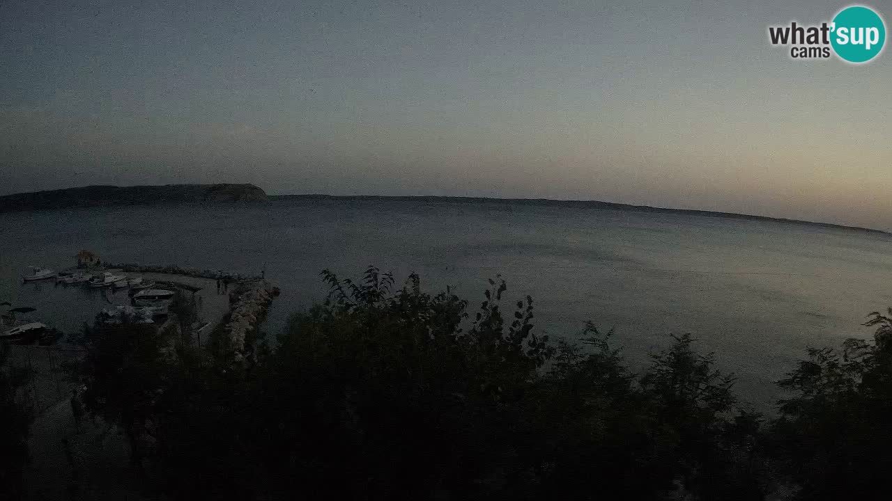 Camping Odmoree camera en vivo Ražanac – Dalmacia