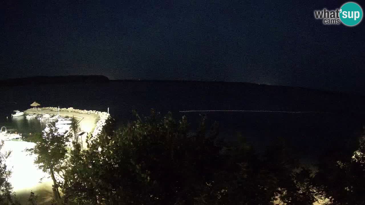 Camping Odmoree live webcam Ražanac – Dalmatien