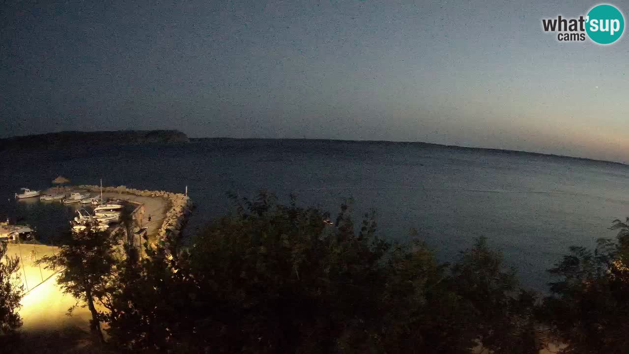 Camping Odmoree live cam Ražanac – Dalmatie