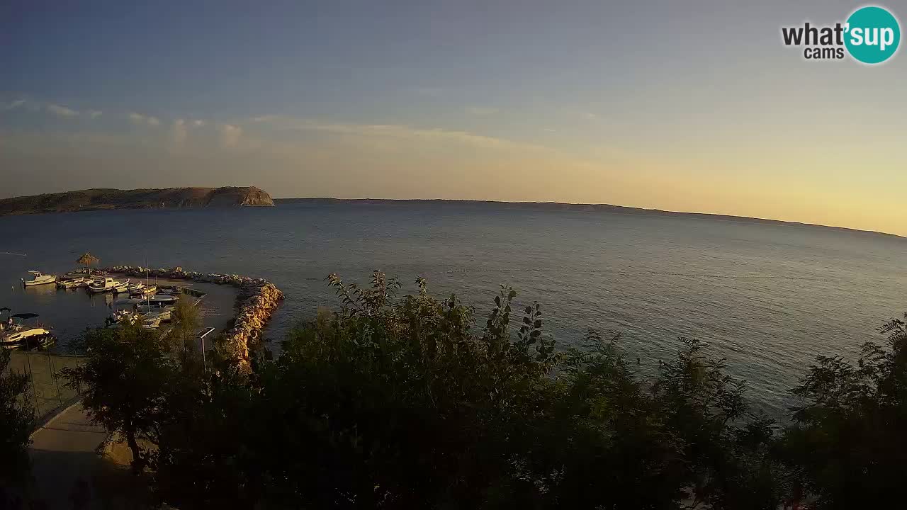 Kamp Odmoree spletna kamera Ražanac – Dalmacija