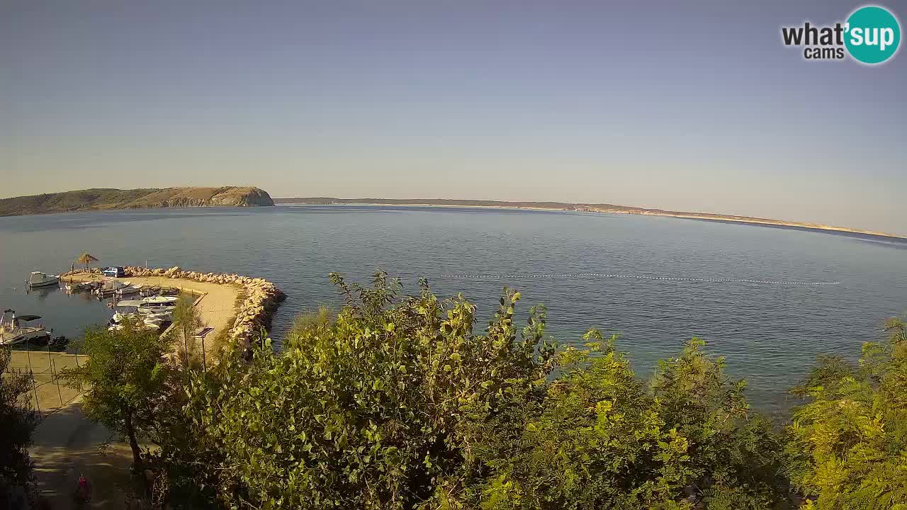 Camping Odmoree live webcam Ražanac – Dalmatien
