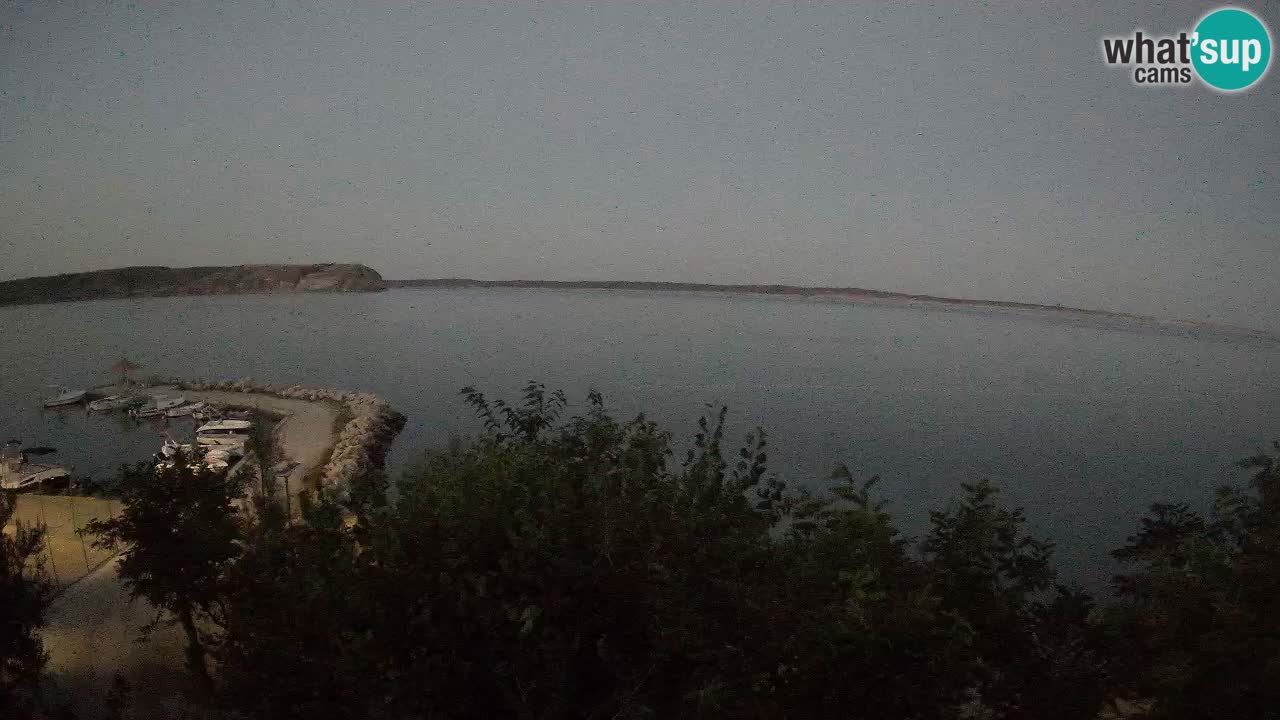 Camping Odmoree camera en vivo Ražanac – Dalmacia