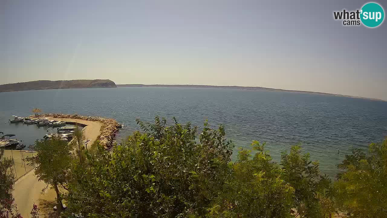 Camping Odmoree camera en vivo Ražanac – Dalmacia