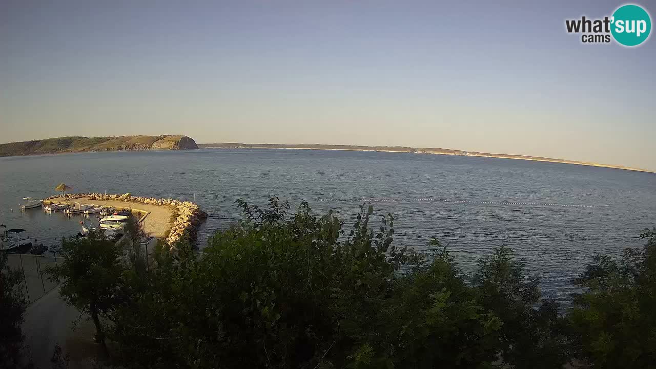 Camping Odmoree live webcam Ražanac – Dalmatien