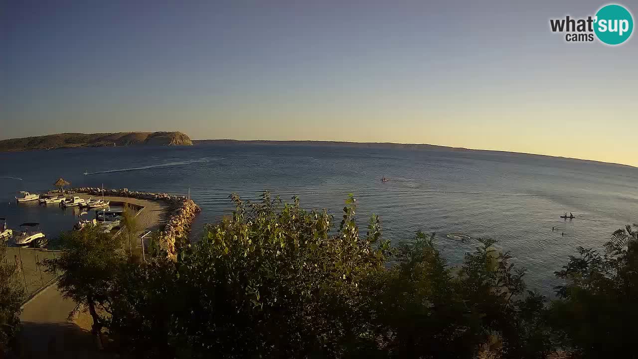 Camping Odmoree live cam Ražanac – Dalmatie