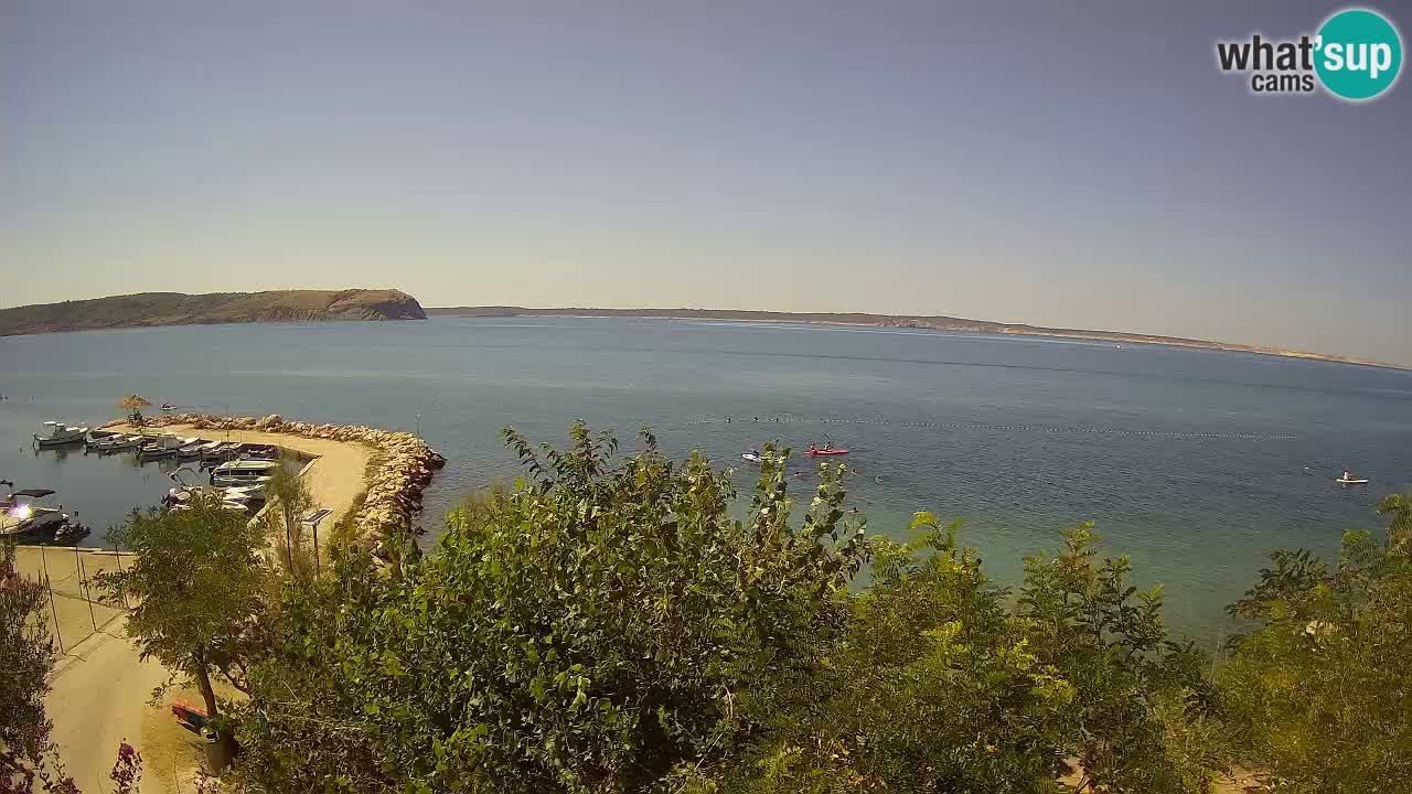 Kamp Odmoree spletna kamera Ražanac – Dalmacija