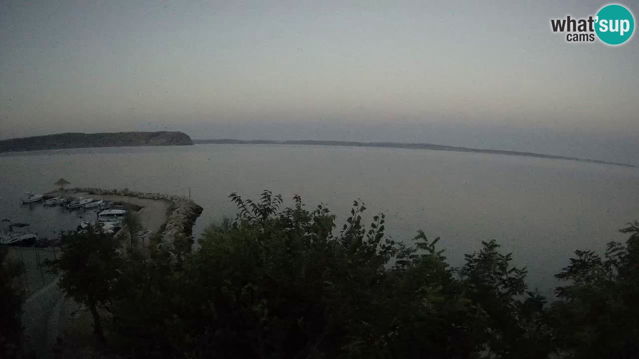Camping Odmoree camera en vivo Ražanac – Dalmacia