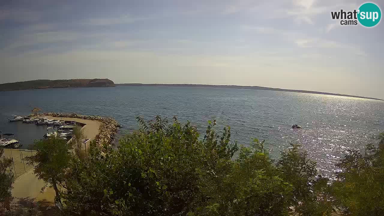 Kamp Odmoree spletna kamera Ražanac – Dalmacija
