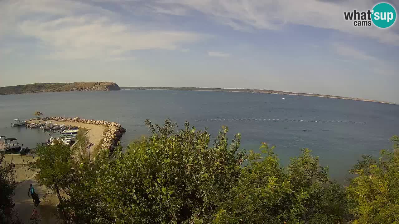 Camping Odmoree live cam Ražanac – Dalmatie