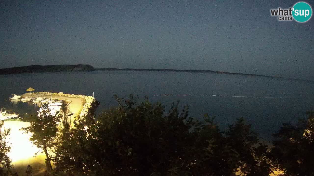 Camping Odmoree webcam Ražanac – Dalmatia