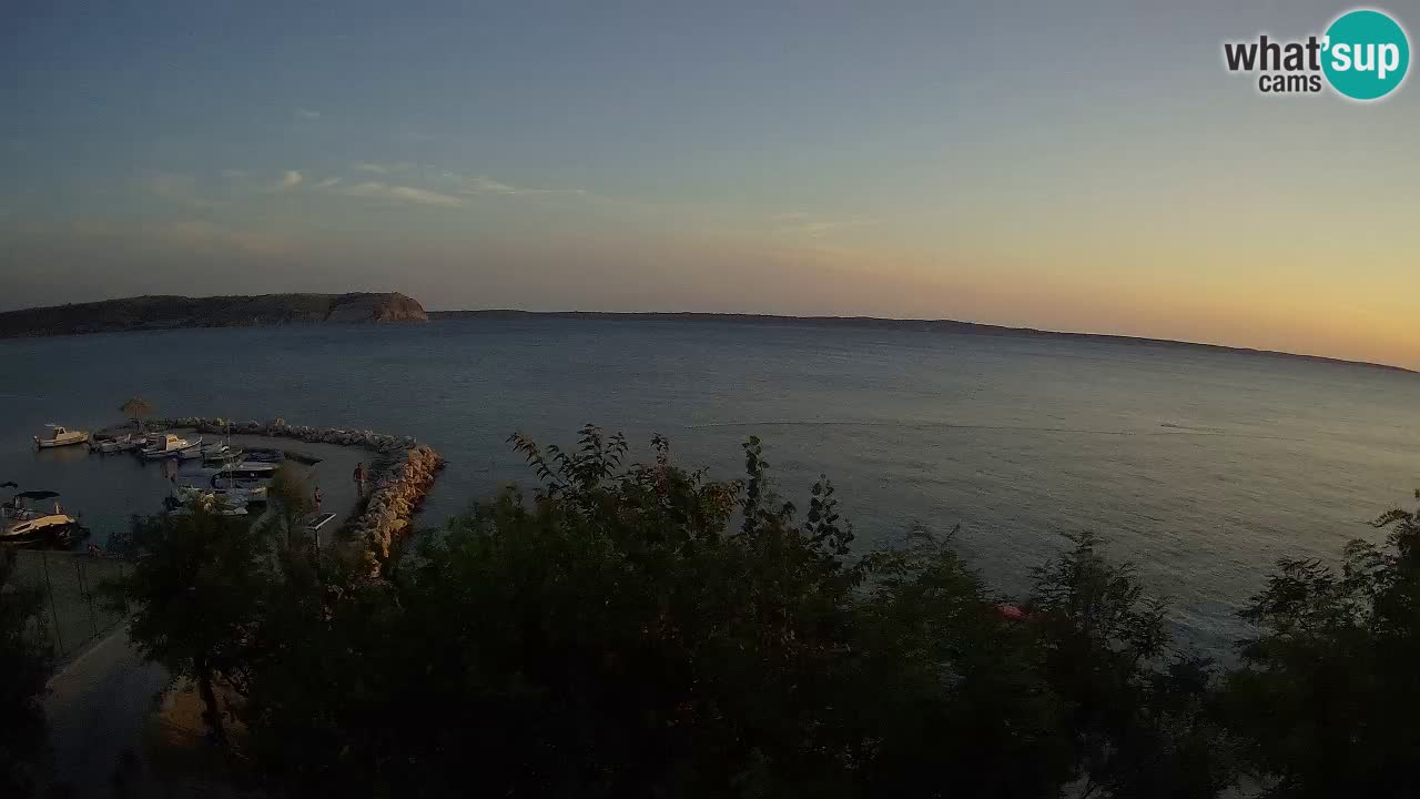Camping Odmoree live cam Ražanac – Dalmatie