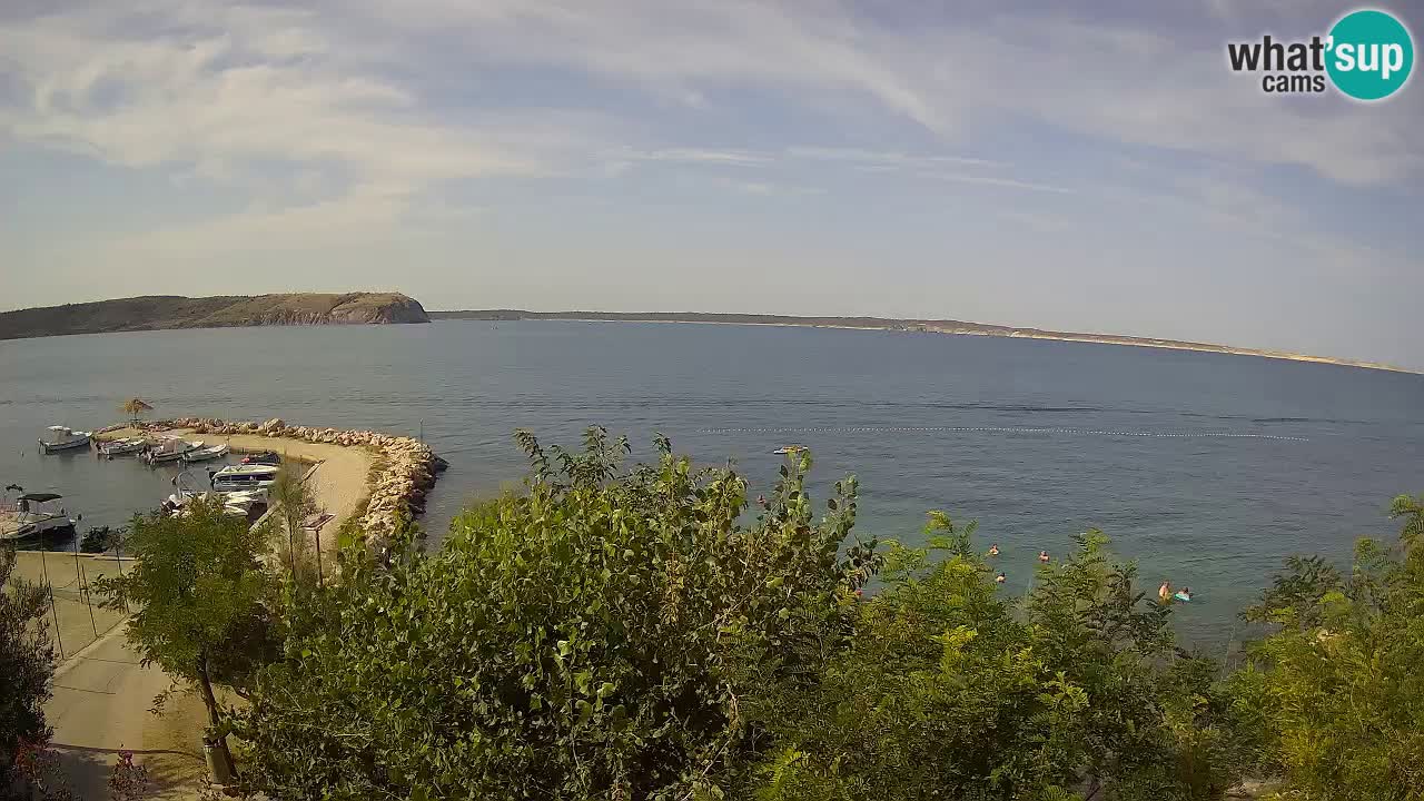 Camping Odmoree live cam Ražanac – Dalmatie