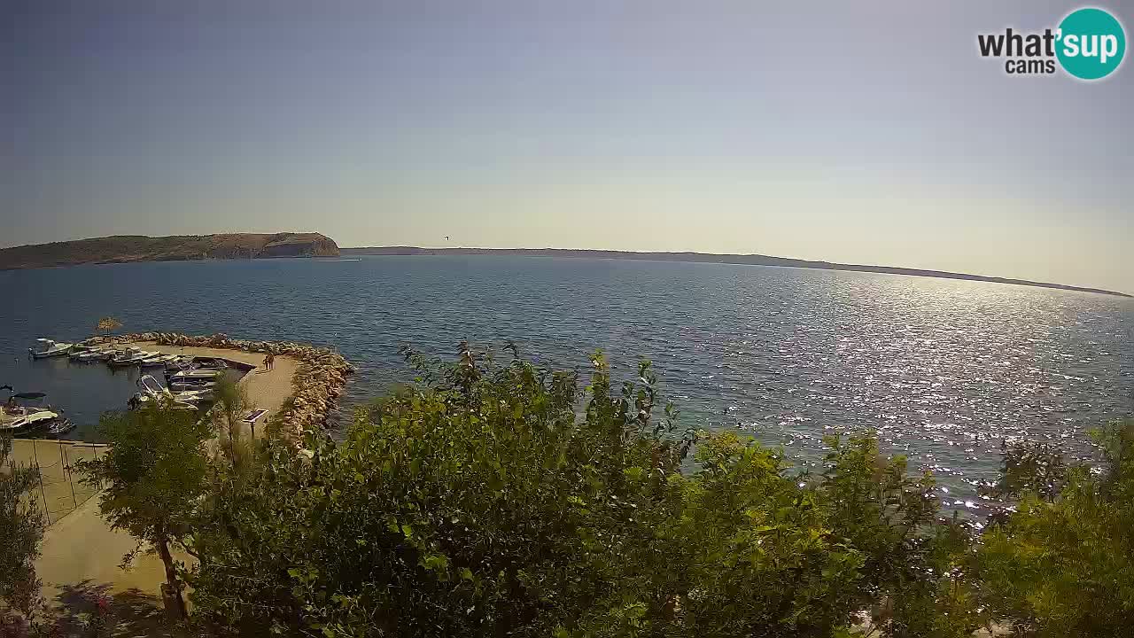 Camping Odmoree live cam Ražanac – Dalmatie