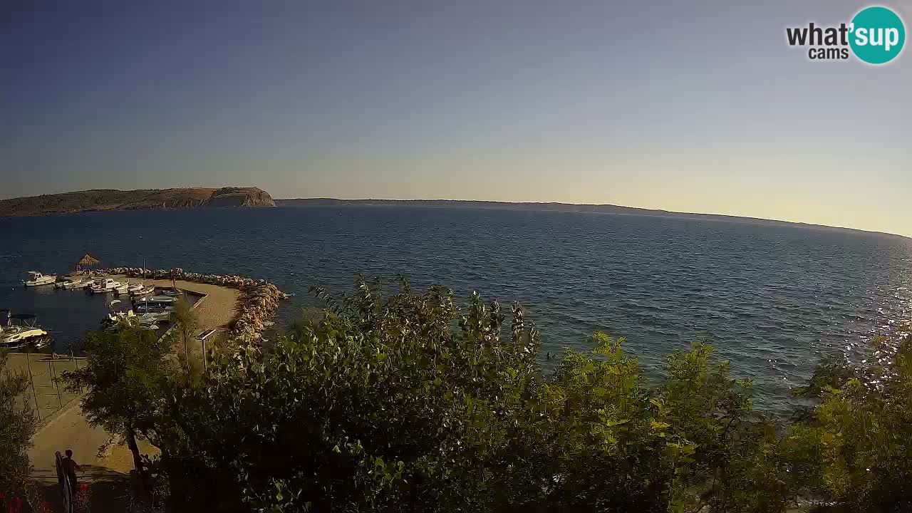 Camping Odmoree live webcam Ražanac – Dalmatien