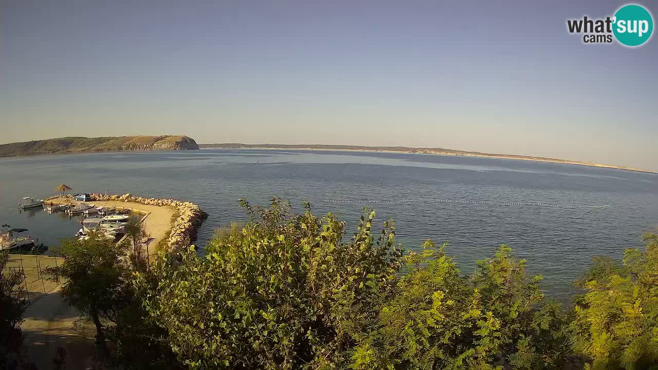 Camping Odmoree live cam Ražanac – Dalmatie