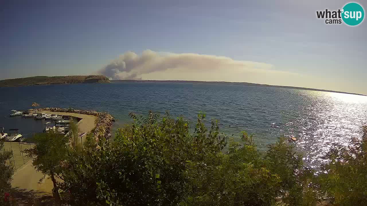 Camping Odmoree webcam Ražanac – Dalmatia