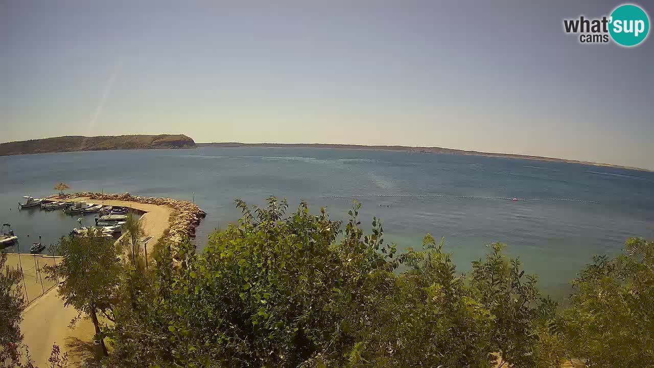 Camping Odmoree live webcam Ražanac – Dalmatien