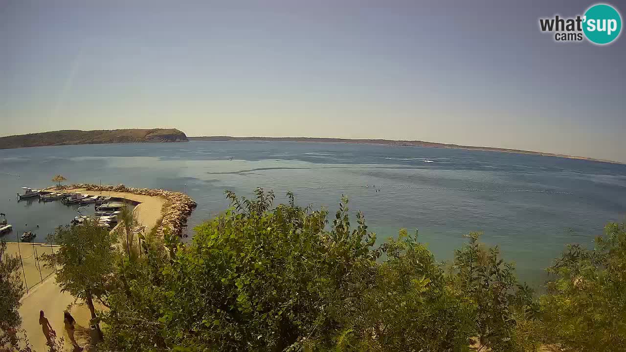 Camping Odmoree live cam Ražanac – Dalmatie
