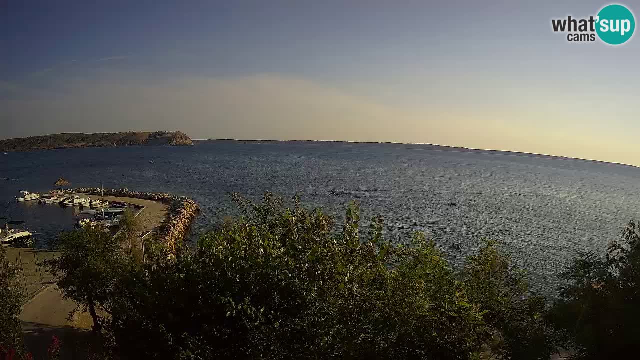 Camping Odmoree camera en vivo Ražanac – Dalmacia