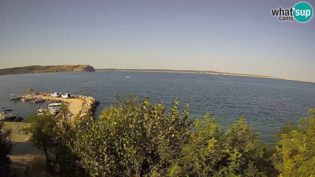 Camping Odmoree live webcam Ražanac – Dalmatien