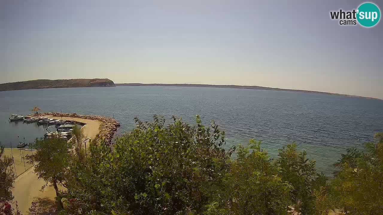 Kamp Odmoree spletna kamera Ražanac – Dalmacija