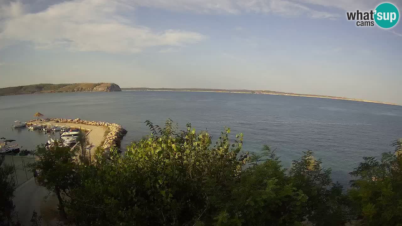Camping Odmoree live webcam Ražanac – Dalmatien