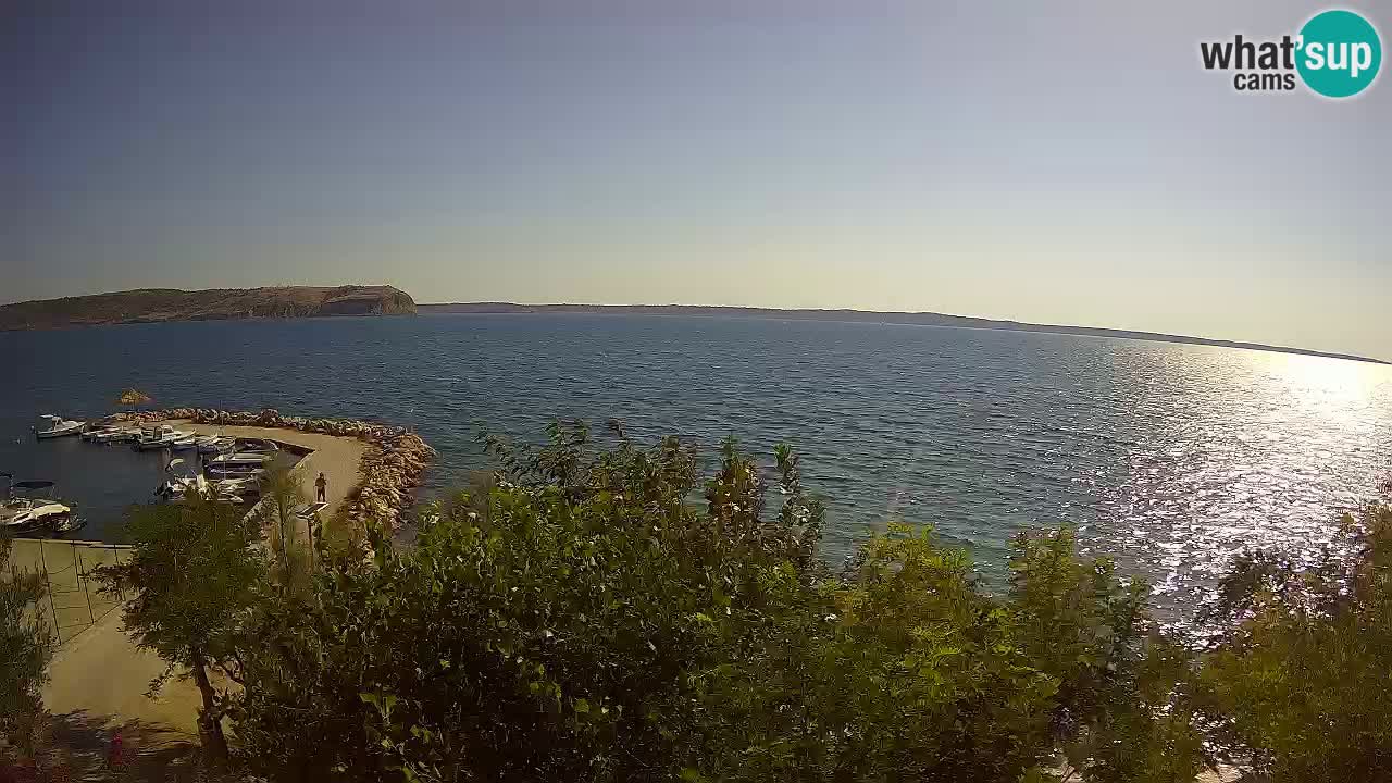 Camping Odmoree live cam Ražanac – Dalmatie