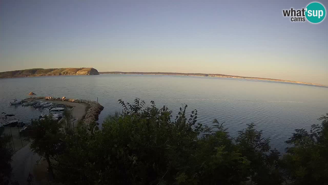 Kamp Odmoree spletna kamera Ražanac – Dalmacija