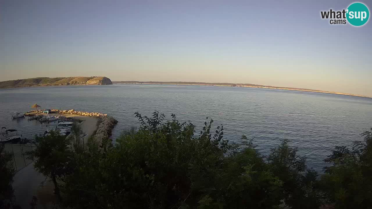 Camping Odmoree live webcam Ražanac – Dalmatien
