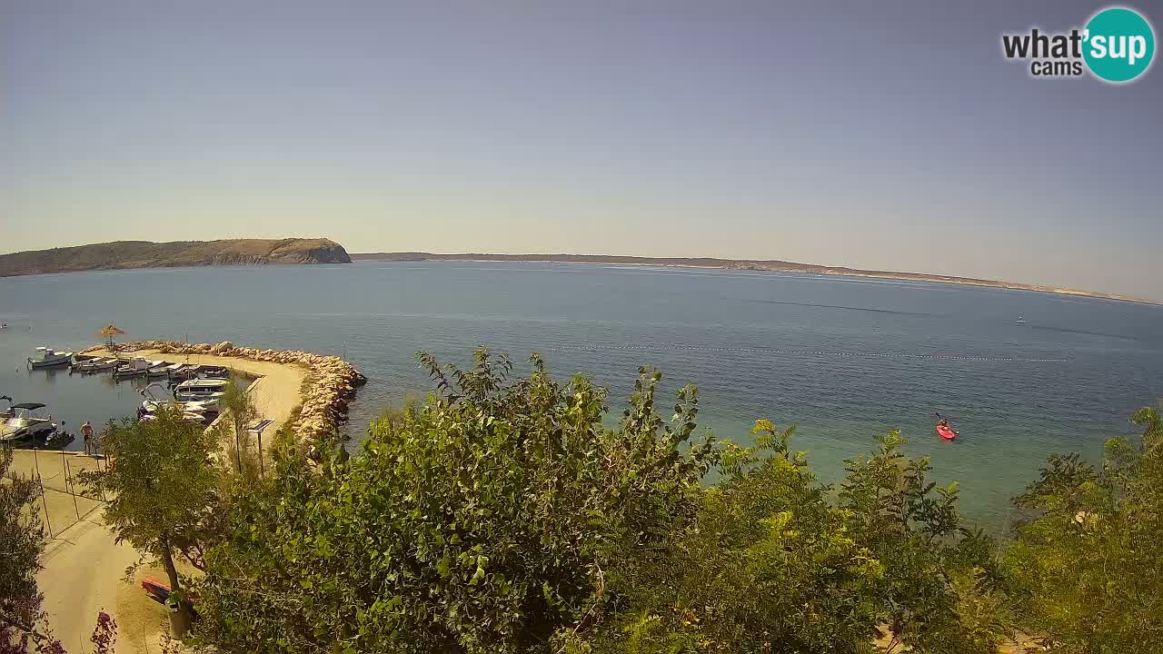 Kamp Odmoree spletna kamera Ražanac – Dalmacija