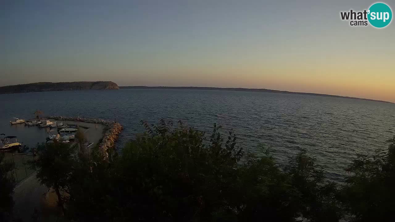 Camping Odmoree live cam Ražanac – Dalmatie