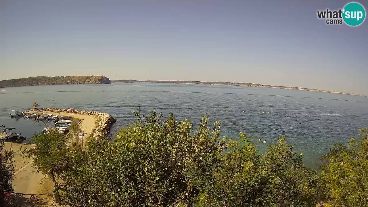 Camping Odmoree live webcam Ražanac – Dalmatien