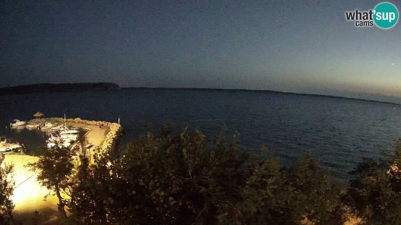 Camping Odmoree live cam Ražanac – Dalmatie
