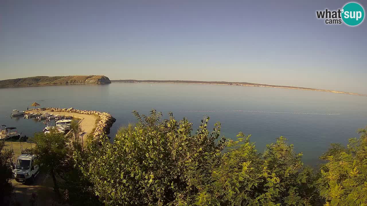 Camping Odmoree live webcam Ražanac – Dalmatien