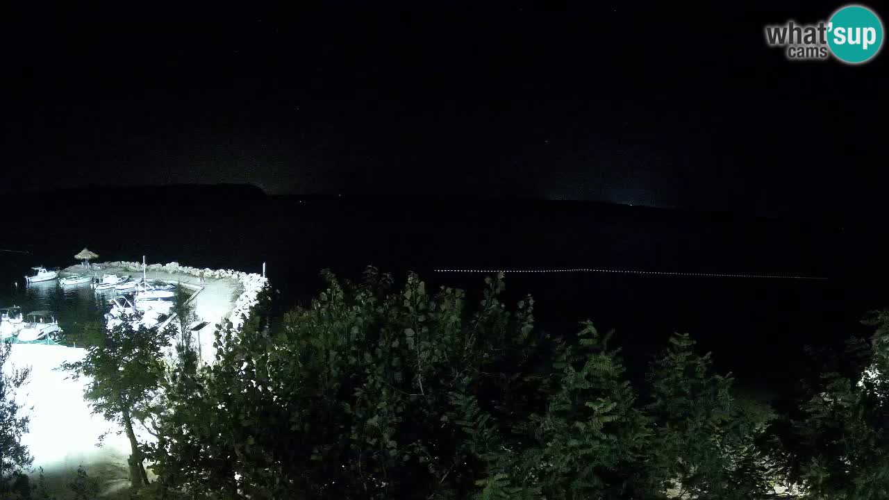 Camping Odmoree live webcam Ražanac – Dalmatien