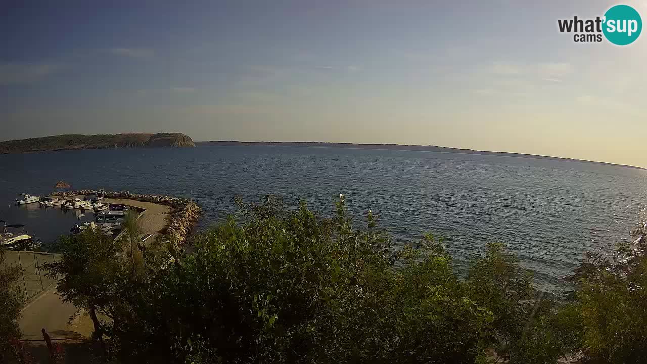 Camping Odmoree live cam Ražanac – Dalmatie