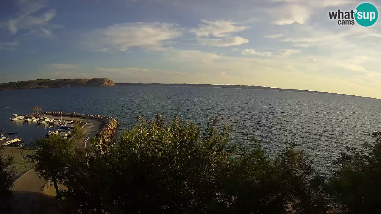 Kamp Odmoree spletna kamera Ražanac – Dalmacija