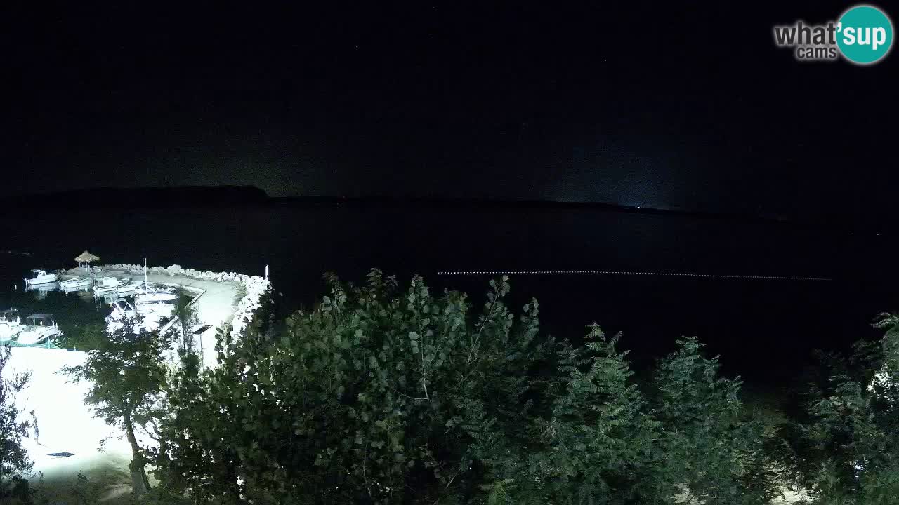 Camping Odmoree live cam Ražanac – Dalmatie