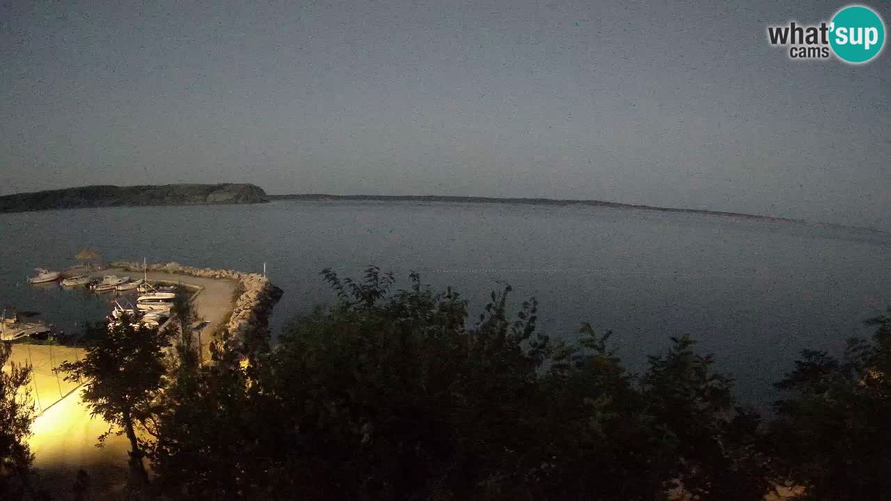 Kamp Odmoree spletna kamera Ražanac – Dalmacija