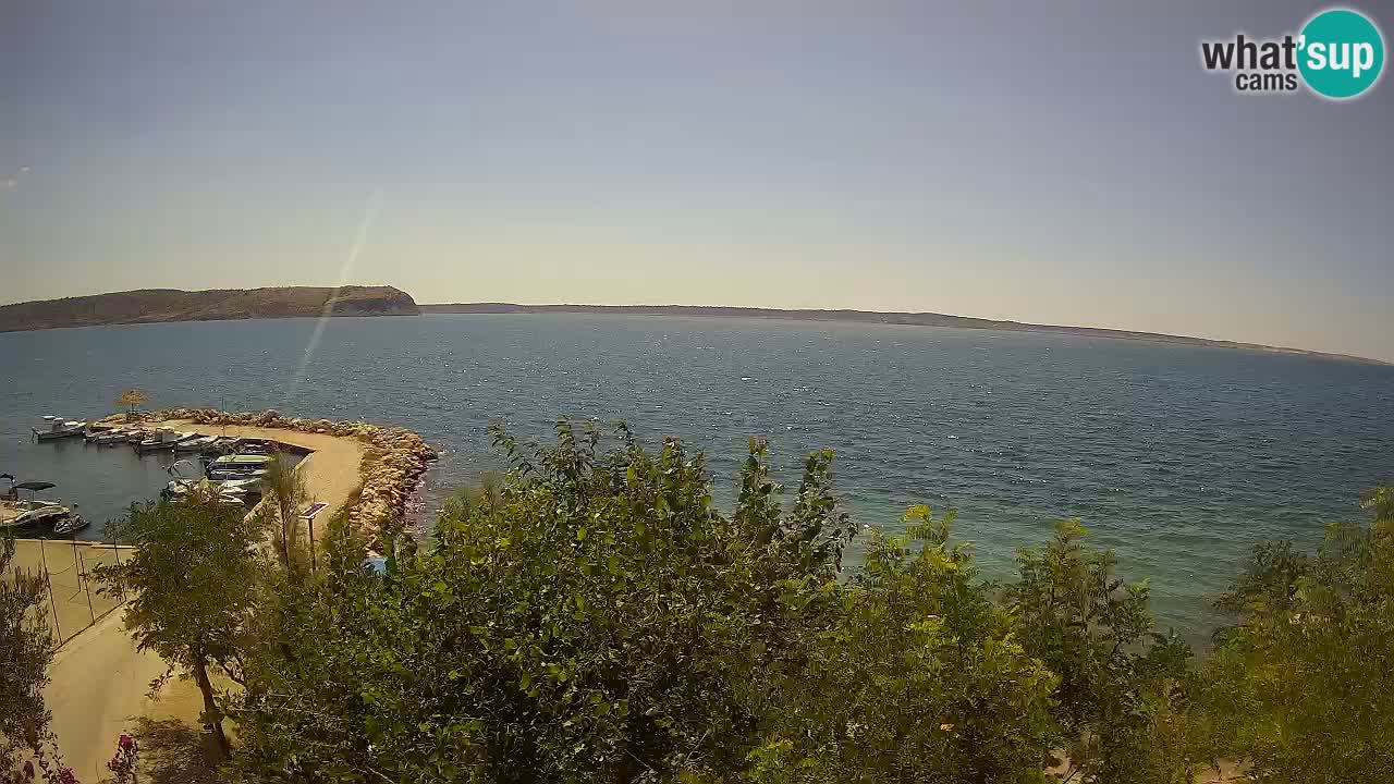 Camping Odmoree live webcam Ražanac – Dalmatien