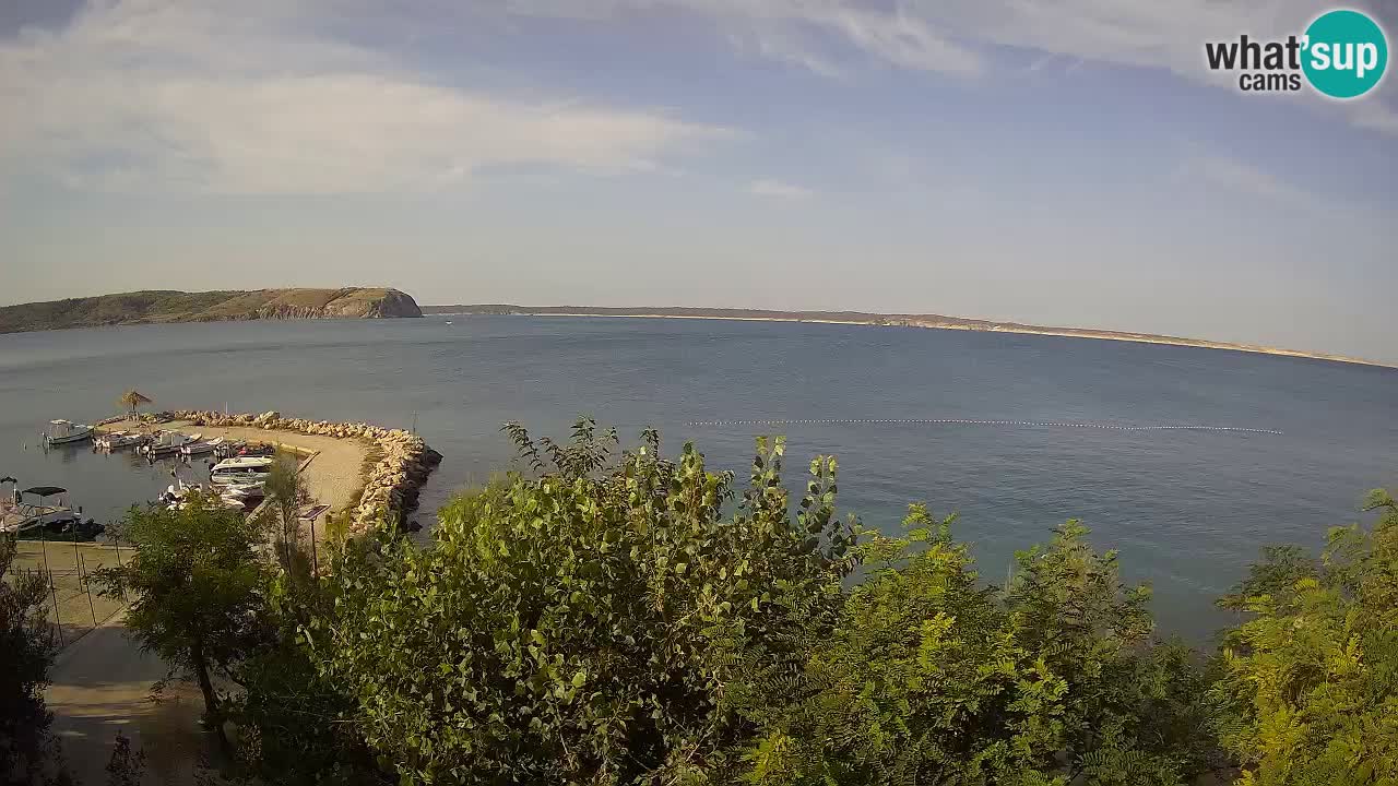 Camping Odmoree live webcam Ražanac – Dalmatien