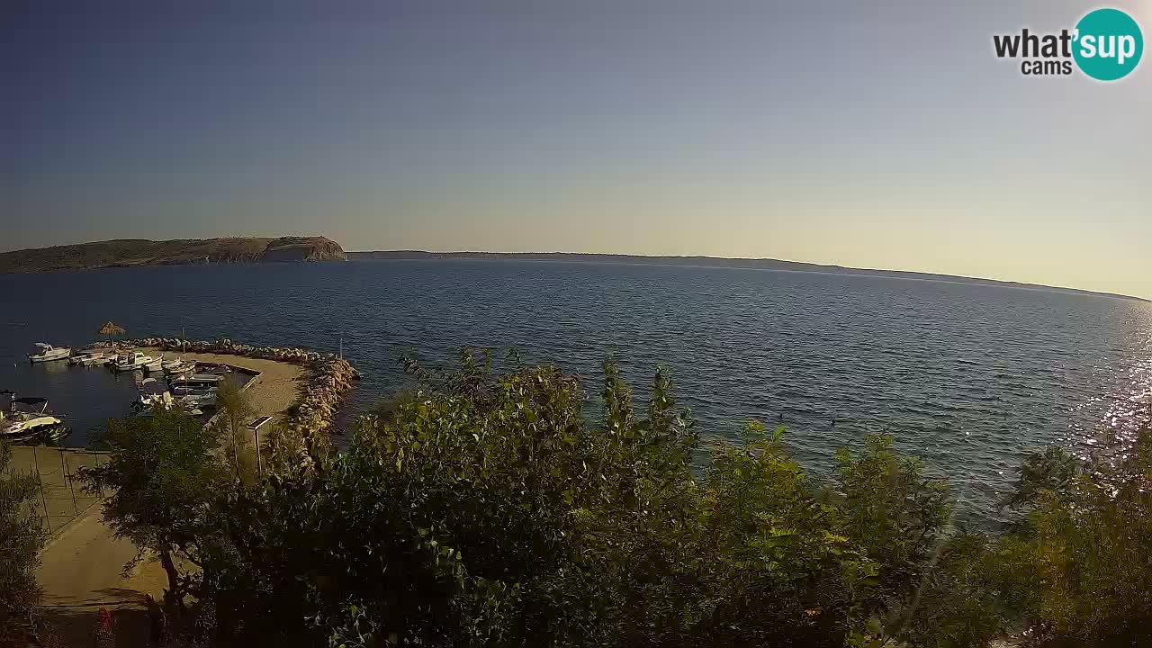 Camping Odmoree live cam Ražanac – Dalmatie