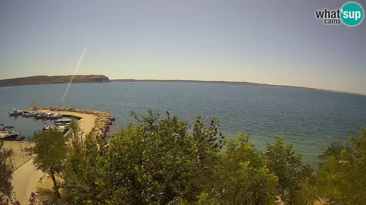 Camping Odmoree camera en vivo Ražanac – Dalmacia