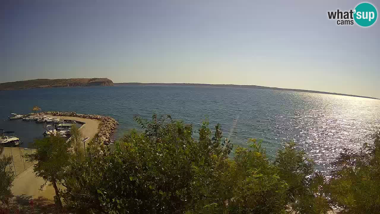 Camping Odmoree live webcam Ražanac – Dalmatien