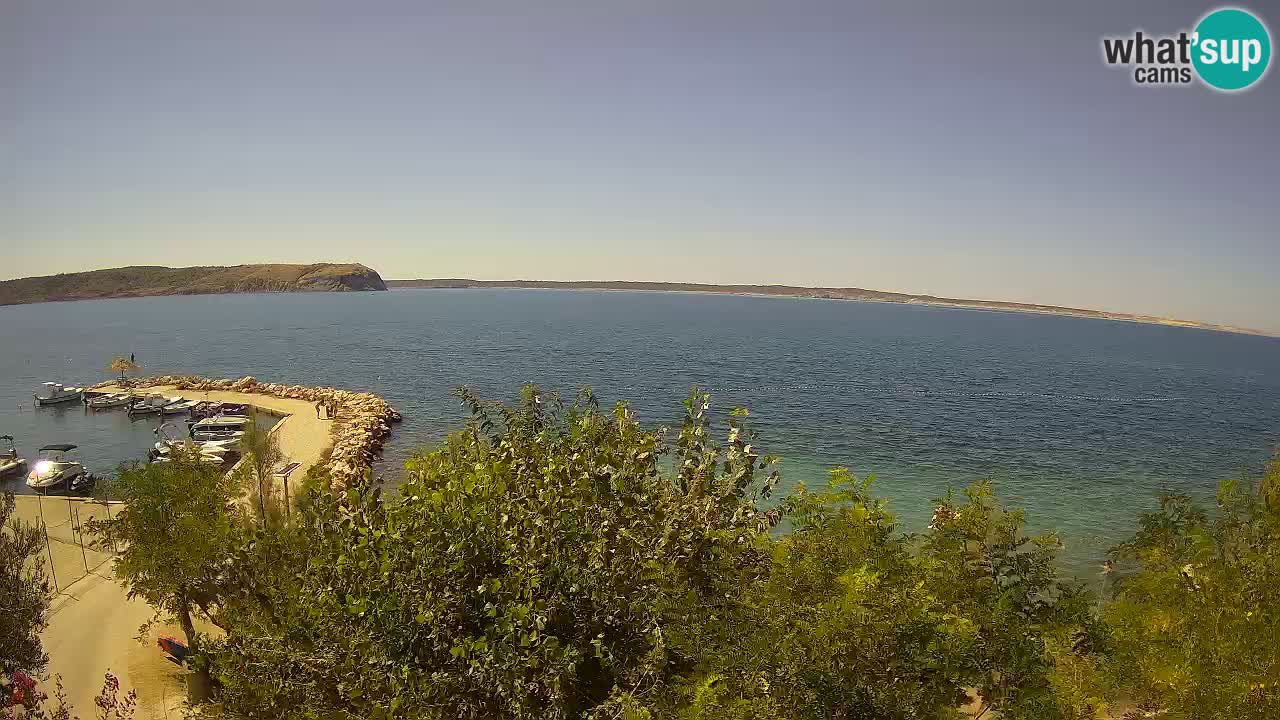 Camping Odmoree live cam Ražanac – Dalmatie