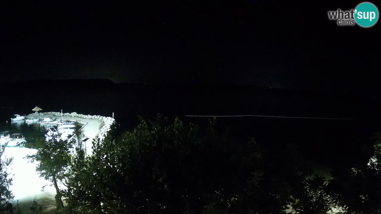 Camping Odmoree live cam Ražanac – Dalmatie