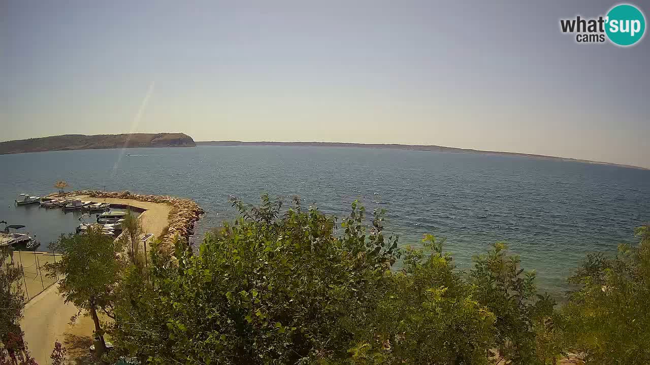 Kamp Odmoree spletna kamera Ražanac – Dalmacija